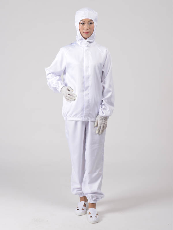 Hooded Jacket and pants for food processing