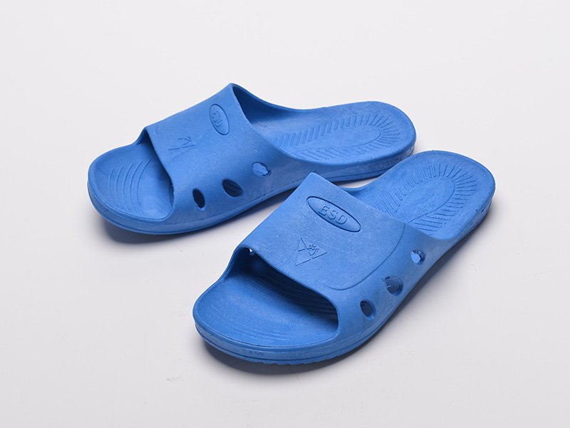 SPU blue waterproof slipper